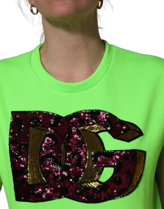 Dolce & Gabbana Sequined Tank Top - Green