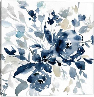 iCanvas Indigo Garden I By Carol Robinson Wall Art