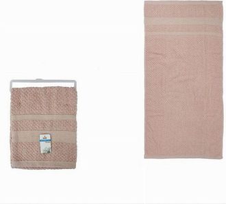 Trade Shop Trade Shop - Asciugamano Da Bagno Telo In Cotone Morbida 70 X 140 Cm 410 Gr Colore Rosa 79489