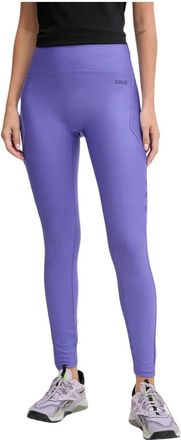 Casall Twist Cut Out High Waist Leggings - Dames - Leggings - Paars - XS - Polyester - Broeken