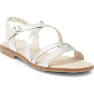 Paul Green Rayne Sandal in Aluminum Metallic at Nordstrom Rack, Size 10Us / 7.5Uk