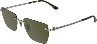 Lacoste L282S 033 Zonnebril - Heren - Zonnebrillen - Grijs - 55 MM - Accessoires