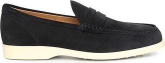 Tod's Loafers - Heren - Loafers - Blauw - 42 EU - Leer - Schoenen