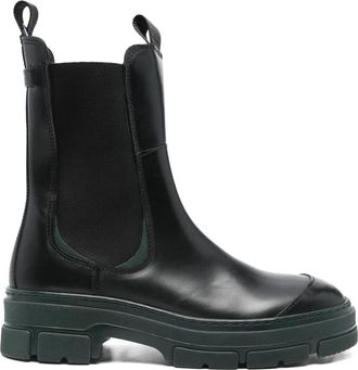 GANT Monthike boots - women - Calf Leather/Fabric/Elastane/Rubber - 40 - Black