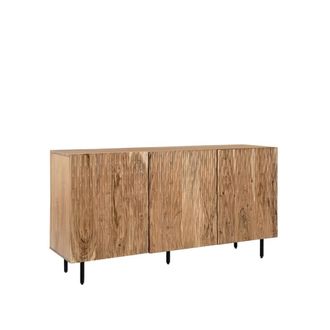 Klast Aparador de madera natural 150 cm x 78 cm