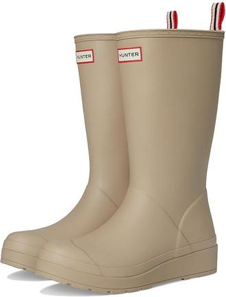 Hunter Play Tall Boot Womens Rain Boots Light Natural : 10 M, Rubber