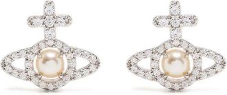 Vivienne Westwood Olympia Pearl Earrings