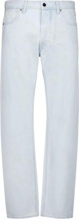 Stone Island Extra Bleach Katoenen Jeans - Heren - Regular Fit Jeans - Blauw - W34 - Katoen - Jeans