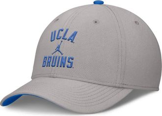 Jordan Brand Mens Jordan Brand Gray UCLA Bruins Rise Prep Performance Flex Hat at Nordstrom, Size Medium/large