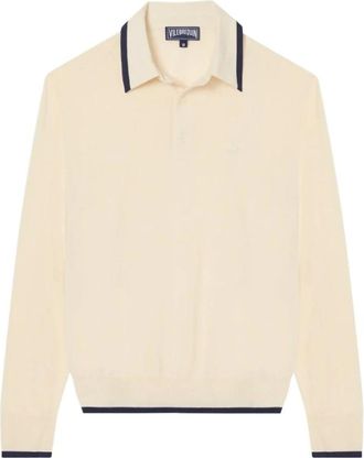Vilebrequin Piat Pullover - Heren - Truien - Beige - Maat: 2XL Zijde