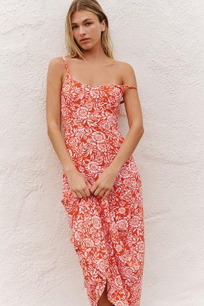 Z Supply Charisma Ona Cotton Midi Dress