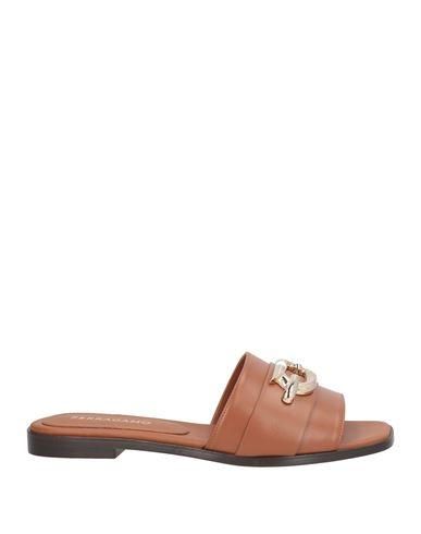 サンダル・ミュール FERRAGAMO Abibi thong sandals in smooth leather Mini bow flip flop - Women | Ferragamo