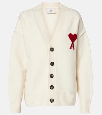 Ami Ami de Coeur virgin wool cardigan