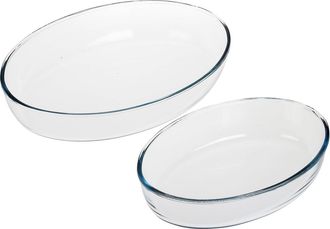 Pasabahce Set teglie In vetro, da 2 pezzi