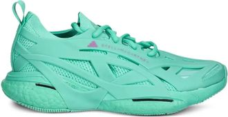 adidas by Stella McCartney Trainingssneakers met mesh vlakken - Groen