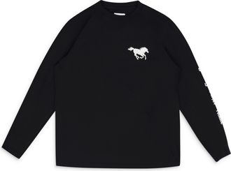 Rhude Black Rhude Bowl L/S T-Shirt