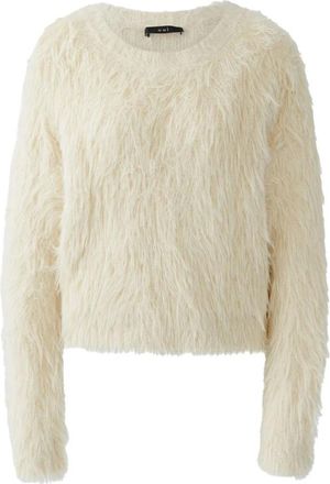 Oui Dames, Truien, Wit, Maat: 2XL