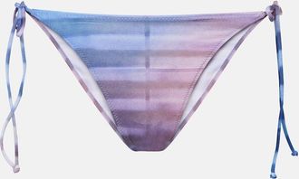 Jean Paul Gaultier Slip bikini con stampa