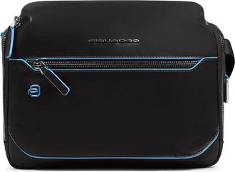 Piquadro Personaliseerbare Crossbody Tas voor i Pad mini - Dames - Schoudertassen - Zwart - ONE Size - Katoen - Tassen