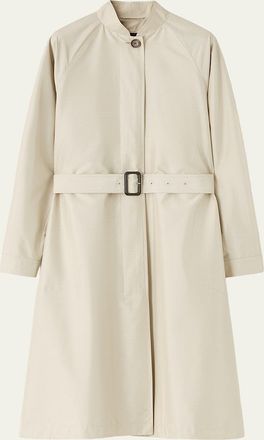 Loro Piana Leonard Single-Breasted Trench Coat