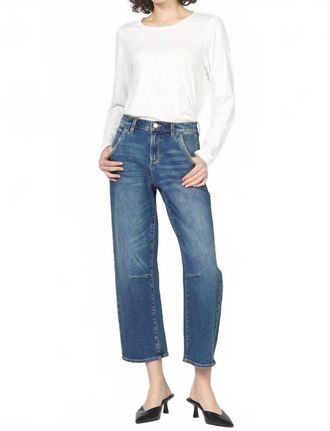 Dear John Denim Lasso Barrel Fit Jeans In Blue Mix