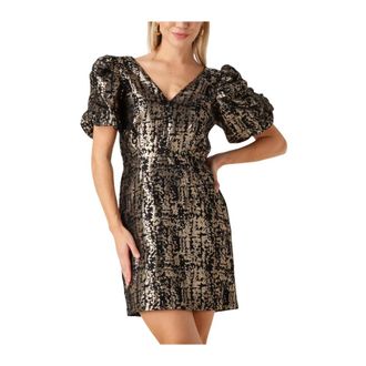 Freebird by Steven Deanna Dress - Dames - Feestkleedjes - Veelkleurig - XS - Polyester - Kleedjes