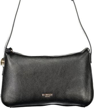 Twinset Black Polyurethane Womens Womens Bag
