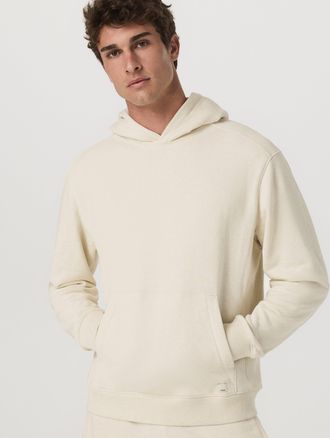 Vuori Clothing Cypress Vintage Hoodie | Buttermilk Heather | Medium