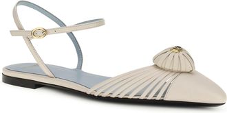 Valentino Garavani Womens Coeur Royal Sandals Ren Ballerinas Flat Shoes