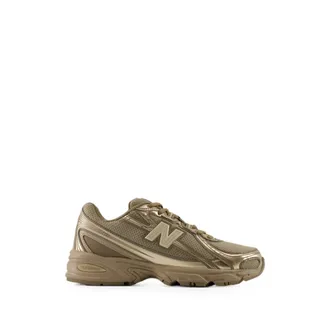 New Balance 740 Metallic-finish Mesh Sneakers