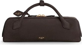 Alaia Le Teckel Medium - Dames - Handtassen - Bruin - ONE Size - Leer - Tassen