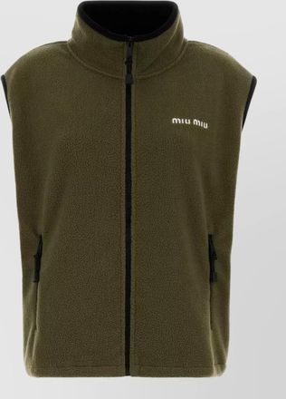Miu Miu fleece vest