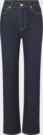 Veronica Beard Leah Mid-Rise Straight Jeans