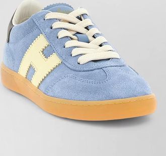 Hogan calfskin leather low-top sneakers