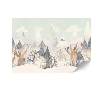 OEM Carta Da Parati Standard In Tessuto Non Tessuto - 100 X 70 Cm - Stile Scandinavo - Natura Carta Da Parati Premium In Tessuto Non Tessuto - 250 X 175 C