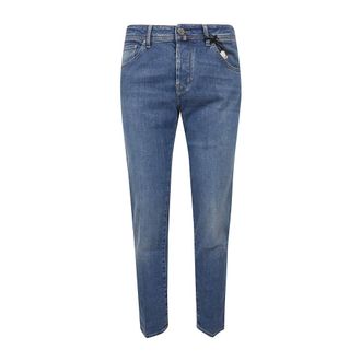 Jacob Cohen Slim-fit Jeans, male, Blue, Size: W30 Qe015.S4260 Jeans