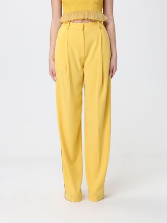 Elisabetta Franchi Cr&ecirc;pe Wide Leg Trousers