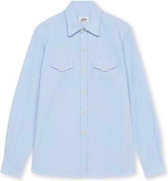 Fortela Texan Shirt in Blue at Nordstrom, Size Medium Eu