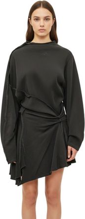 Diesel Black Crew Neck Mini Dress