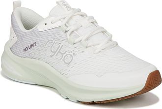 Rykä No Limit Training Sneaker in White/Green at Nordstrom, Size 8