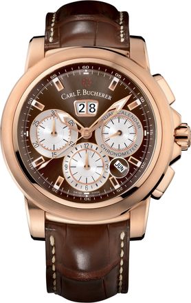 Bucherer Patravi Chronograph Automatic Mens Watch 00.10619.03.93.01