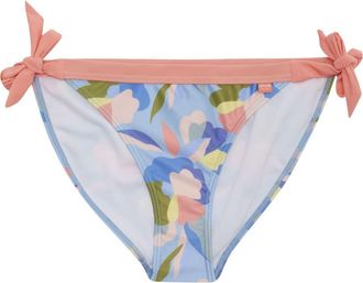 Regatta Flavia Abstract Floral String Bikini Bottoms in Blue And Green And Pink at Nordstrom, Size 10