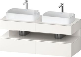 Duravit Qatego Consola Mueble Bajo Lavabo, 2 Extensiones, 2 - Duravit