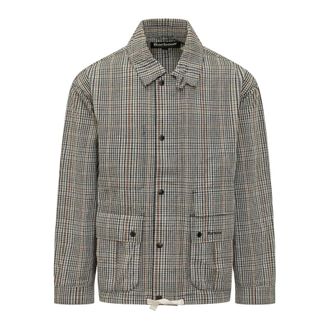 Barbour Light Jackets, male, Multicolor, Size: XL Westoe Check Casual Jacket