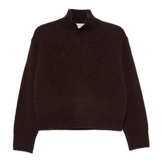 Ermanno Scervino Dames, Truien, Bruin, Maat: S