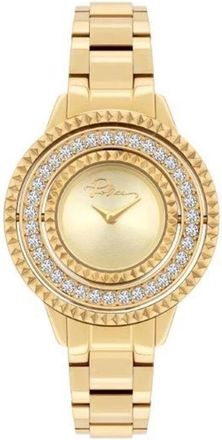 Police Gouden Damesmode Horloge - Dames - Horloges - Geel - ONE Size - Accessoires