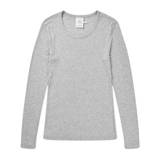 Munthe Leuke Top T-shirt - Dames - Longsleeves - Grijs - 2XS - Tops