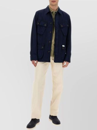 Fay cotton shirt jacket