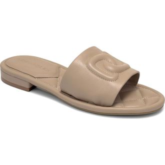 Aerosoles Jilda Slide Sandal in Dune Faux Soft Nappa at Nordstrom, Size 5.5