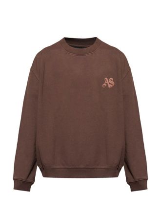 AllSaints Icon crew-neck sweatshirt - Brown